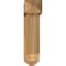 Ekena Millwork Traditional Arts and Crafts Rough Sawn Bracket w/ Offset Brace, Western Red Cedar, 8"W x 32"D x 32"H BKT0806X32X32TRA03RWR - alternate 2